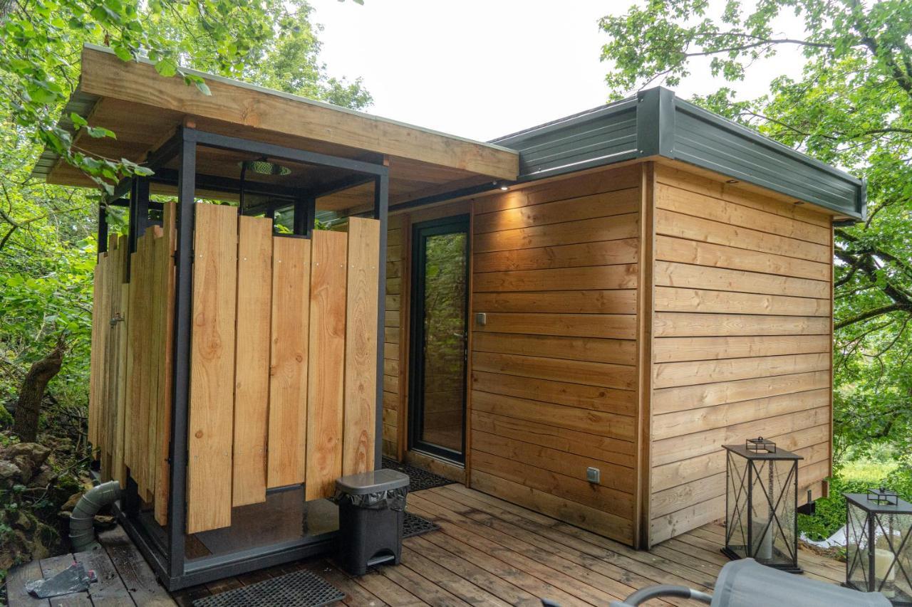 Le Moonloft Insolite Tiny-House Dans Les Arbres & 1 Seance De Sauna Pour 2 Avec Vue Panoramique Osenbach Exterior photo