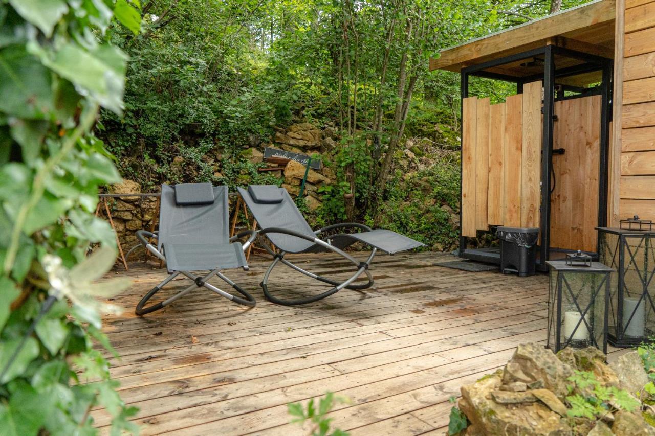 Le Moonloft Insolite Tiny-House Dans Les Arbres & 1 Seance De Sauna Pour 2 Avec Vue Panoramique Osenbach Exterior photo